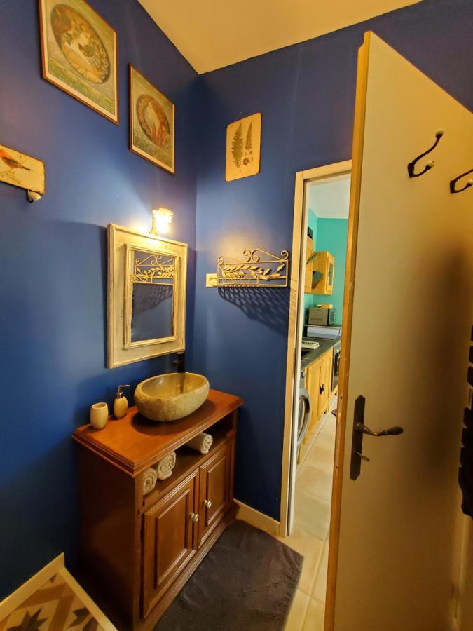 La Dolce Vita - Studio dans propriété avec piscine Montpeyroux  Extérieur photo