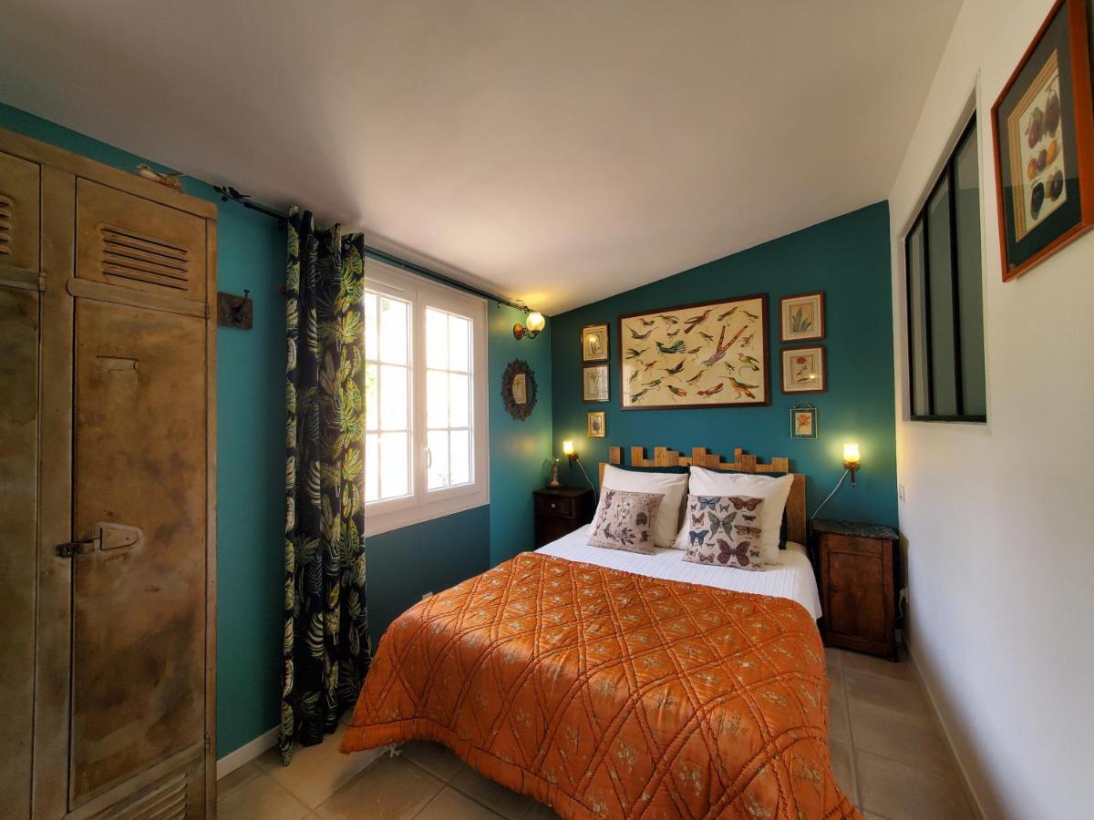 La Dolce Vita - Studio dans propriété avec piscine Montpeyroux  Extérieur photo