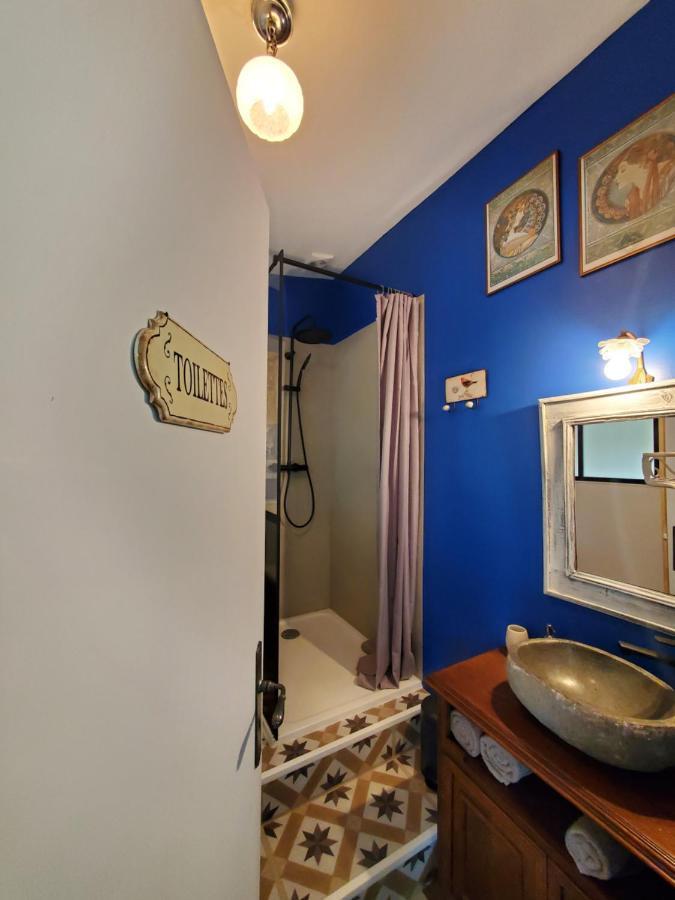 La Dolce Vita - Studio dans propriété avec piscine Montpeyroux  Extérieur photo